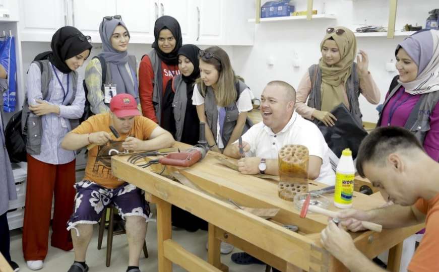 Studenti iz Turske družili se štićenicima Zavoda Mjedenica