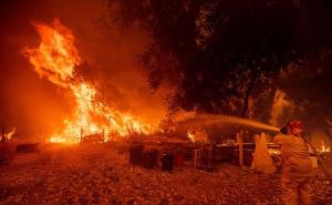 NASA snimila požar u Kaliforniji iz svemira 