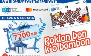 Velika nagradna igra BBI banke i Mastercarda: Poklon bon k'o bombon