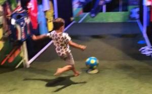 Jabuka ne pada daleko od stabla: Mali Pjanić pokazao zavidne šuterske sposobnosti