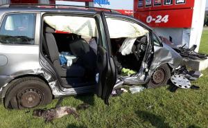 Mostar: Dvije osobe teško povrijeđene u saobraćajnoj nesreći 