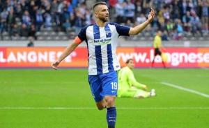 Bravo, majstore: Vedad Ibišević u finišu meča donio pobjedu Herthi 