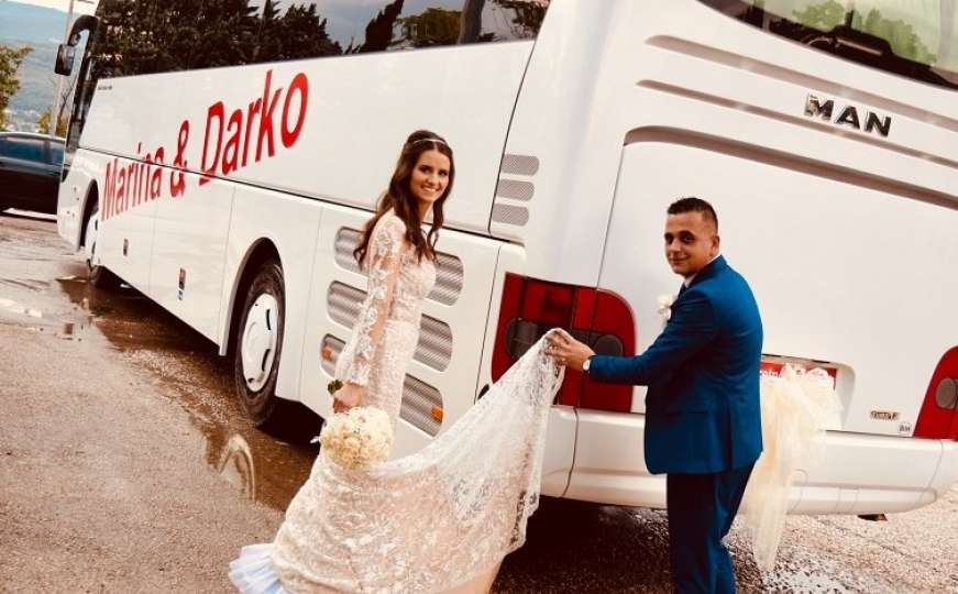 Široki Brijeg: Na vjenčanje došli autobusom koji ih je spojio prije dvije godine
