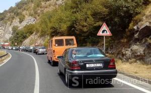 Obustava saobraćaja kod Jablanice zbog saobraćajne nezgode