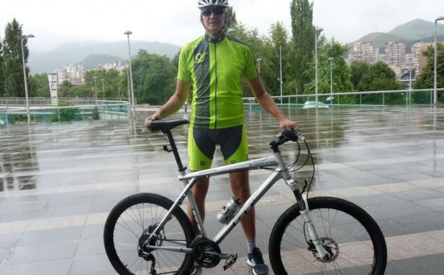 Nedžad Agić biciklom putuje u Dubrovnik na godišnjicu objave Povelje Kulina bana