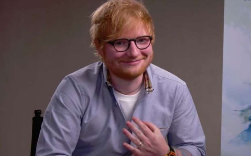 Ed Sheeran šokirao novinara odgovarajući na pitanje o vjenčanju