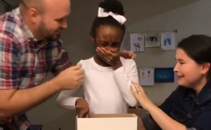 Od sreće zaplakala: Djevojčica za rođendan dobila praznu kutiju