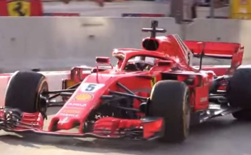 Loša najava za Monzu: Pogledajte kako se Sebastian Vettel obrukao na ulicama Milana