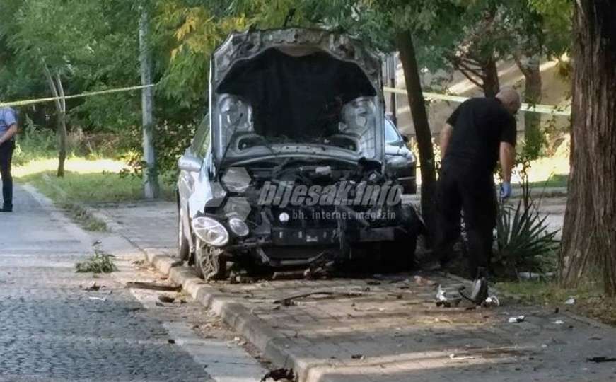 Mostarce iza ponoći uznemirila snažna eksplozija: Bomba ispod automobila