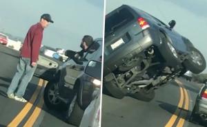 Što ti je karma: Vozač ovog terenca skupo je platio svoj bijes