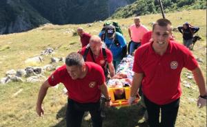 Spašen povrijeđeni planinar kod Lukomira