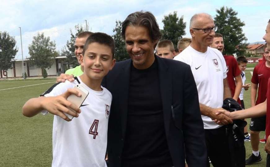 Nuno Gomes posjetio FK Sarajevo: Oduševljen sam!