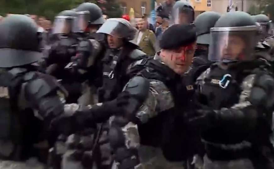 Objavljen snimak sukoba boraca i policije u Sarajevu