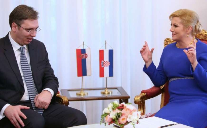 Grabar-Kitarović: Neću dopuštati da mi Vučić nameće teme