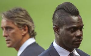 Balotelli pretjerao s kilogramima, Mancini ga poslao na tribine