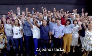 Naša stranka predstavila video pod sloganom "Zajedno i tačka"