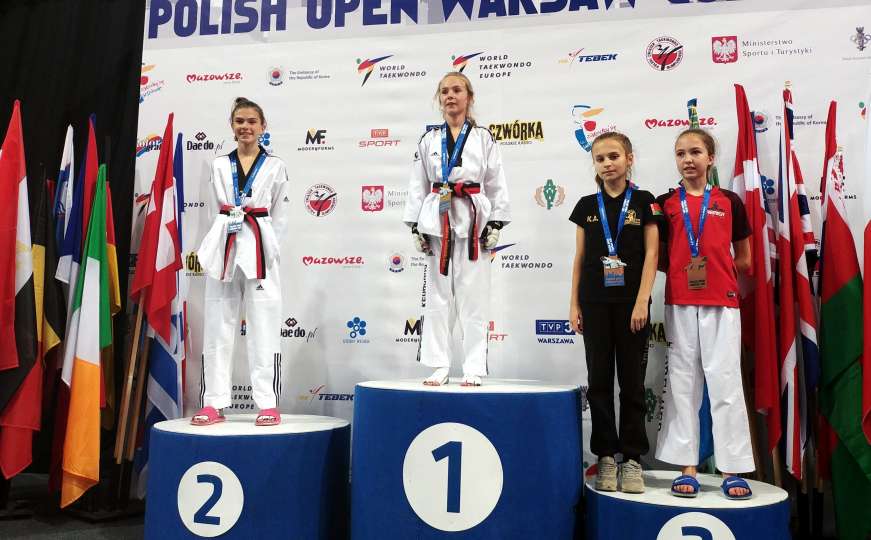 Ada Avdagić osvojila srebrnu medalju na taekwondo turniru "Polish Open 2018"