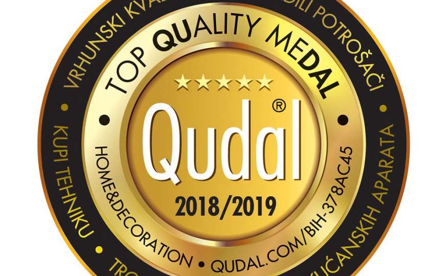 Kompanija Kupi Tehniku nagrađena QUDAL priznanjem najvišeg kvaliteta