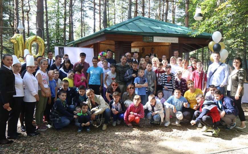 Tarčin Forest Resort upriličio druženje za 50 mališana Zavoda Mjedenica