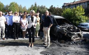Potpredsjednica SBB-a održala konferenciju nakon što joj je zapaljen automobil