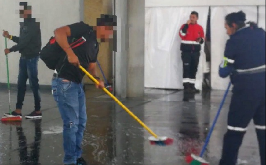 Bogota: Svi koji se švercaju u prijevozu moraju čistiti autobuske stanice