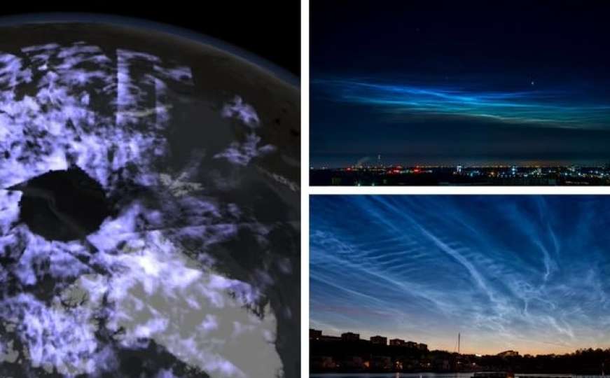 NASA snimila rijetko viđenu pojavu: Električni plavi oblaci zadivili naučnike