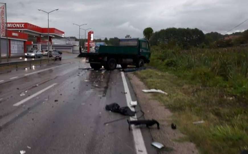 Ponovo sudar kamiona: Jedno povrijeđeno u udesu na putu Lašva-Vitez