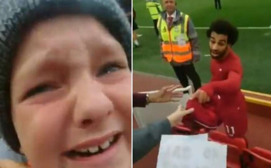 Mohamed Salah rasplakao dječaka i ponovo dirnuo cijeli svijet 