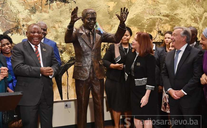 U sjedištu UN-a otkrivena statua Nelsona Mandele