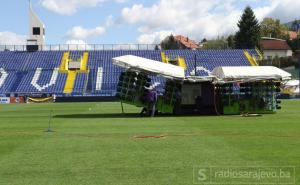 Plavi sutra sa Slobodom, teren Grbavice sve bolji uoči duela sa Sjevernom Irskom