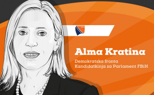 Infografika: Alma Kratina, kandidatkinja za Parlament FBiH
