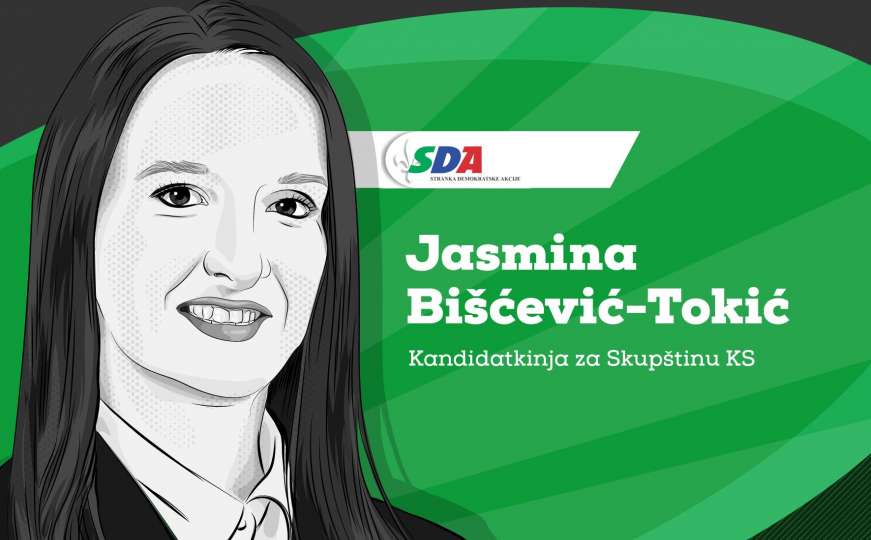 Jasmina Bišćević - Tokić: Kandidatkinja za Skupštinu KS 