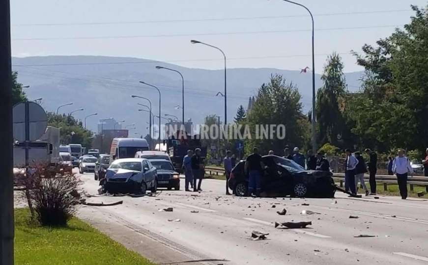 U teškoj saobraćajnoj nesreći kod Banja Luke povrijeđene dvije osobe