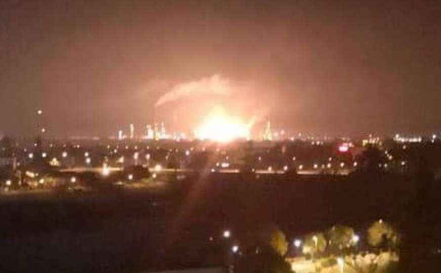 Velika eksplozija u rafineriji u Bosanskom Brodu