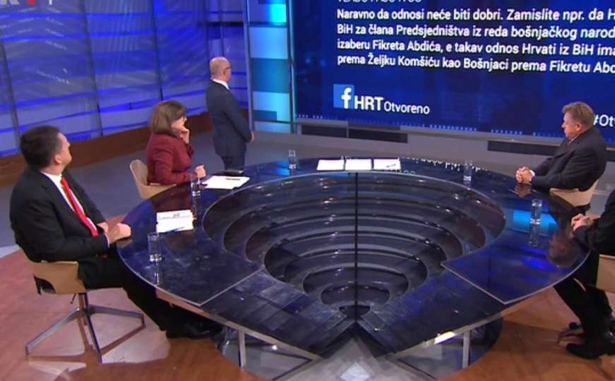 Gosti emisije "Otvoreno" na HRT-u: Izbor Komšića neustavan i protuzakonit