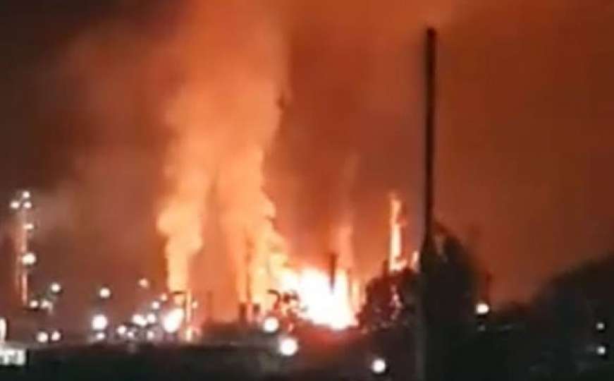 Broj povrijeđenih u eksploziji u Rafineriji u Brodu povećan, požar lokalizovan