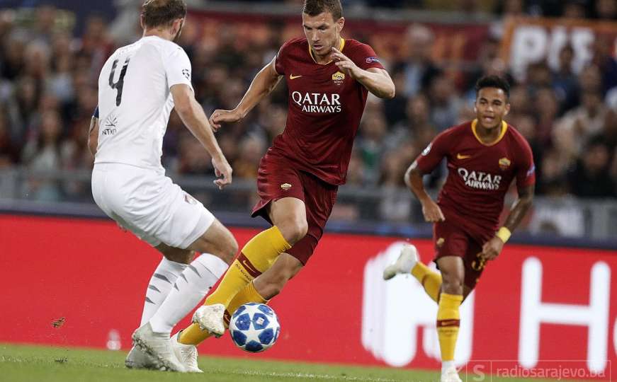 Roma i UEFA "zaratili" na Twitteru zbog Edina Džeke