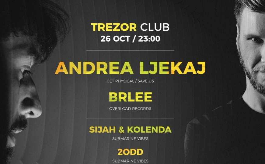 Andrea Ljekaj i Brlee na oktobarskom Die Tanznachtu u klubu Trezor