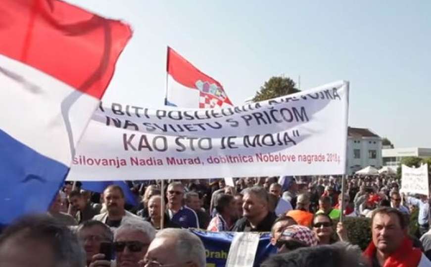 Protesti zbog neprocesuiranja zločina: Potresna svjedočanstva iz Vukovara