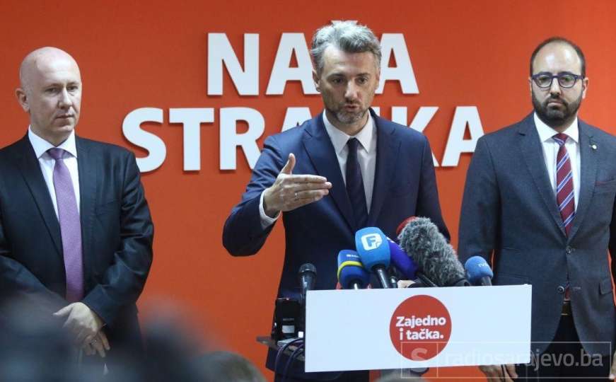 Naša stranka, SDP i DF: Isključivo programska koalicija bez SDA dolazi u obzir u KS