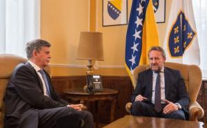 Izetbegović i Wigemark razgovorali o procesima u BiH nakon izbora