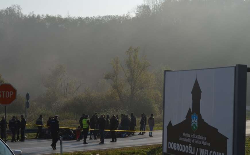 Novi pokušaj prelaska: Oko 80 migranata nalazi se na GP Velika Kladuša-Maljevac