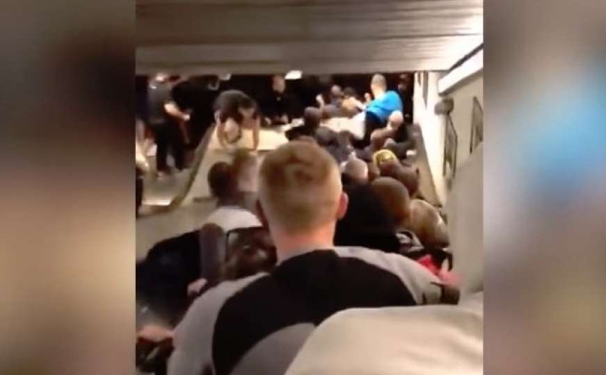 Objavljen novi snimak nesreće u rimskom metrou: Navijači CSKA preživjeli pakao