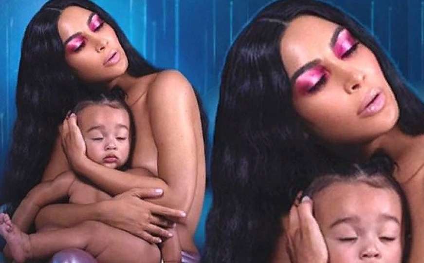 Kim Kardashian otišla korak dalje: Pozirala sa kćerkom, i to u toplesu