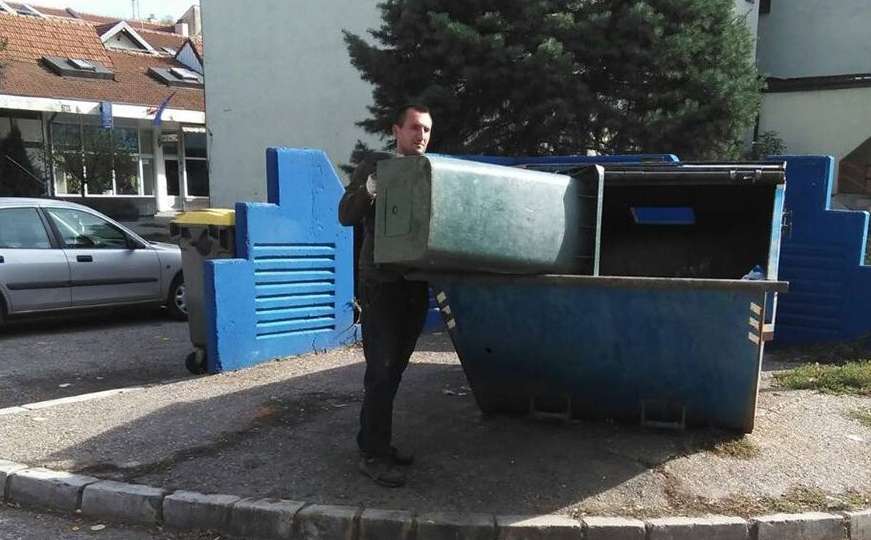 Student čisti ulice, ne stidi se svog posla i poručuje: Ne želim napustiti BiH