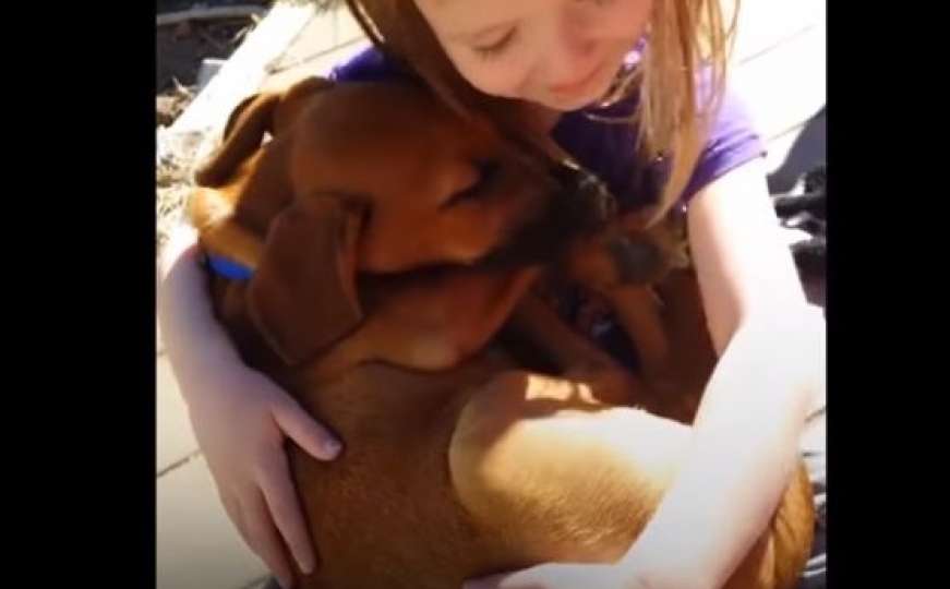 Sve za ljubav: Ovako je kada pas usreći dijete  