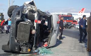 Sudar na aerodromu Ataturk u Istanbulu: Najmanje deset osoba povrijeđeno