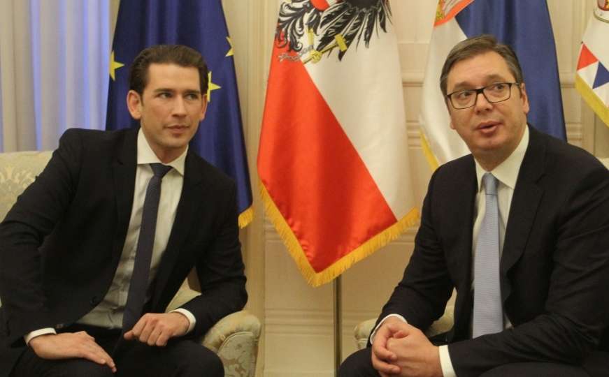 Vučić primio Kurza: Austrijski premijer iz Beograda večeras putuje u Prištinu