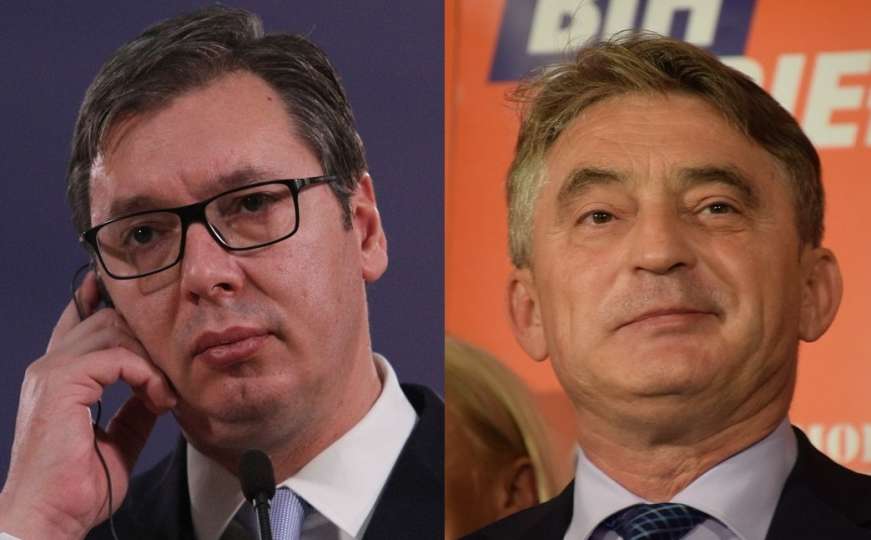 Beograd: Vučić se osvrnuo na Komšićevu izjavu o granici na Drini