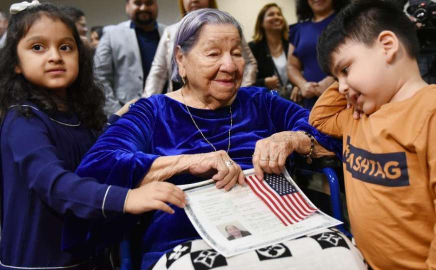 Baka (106) postala državljanka SAD-a na dan izbora: To je bio njen san